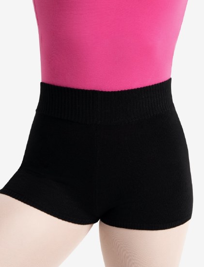 Capezio Knit Shorts CK10951W PS BLK