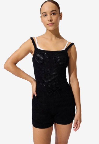 Capezio Knit Jumper CK11011W XXS BLK