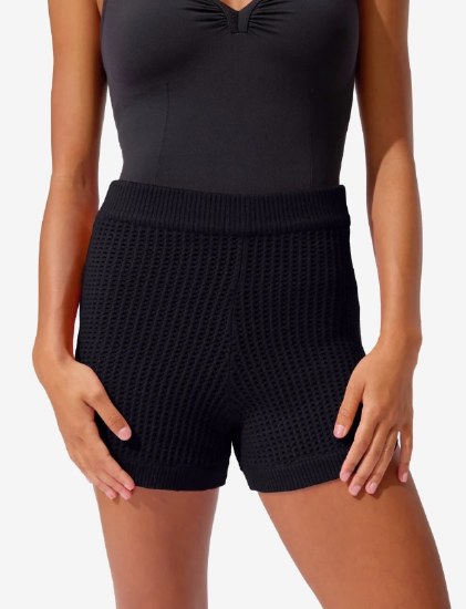 Capezio Knit Shorts CK11014W XXS BLK