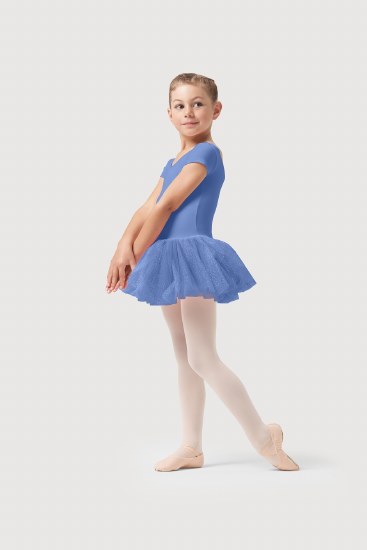 Bloch Cap Sleeve Tutu Leotard CL1022 2-4 BLU