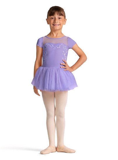Bloch Cap Sleeve Tutu  Leotard CL20007 6-7 LLC