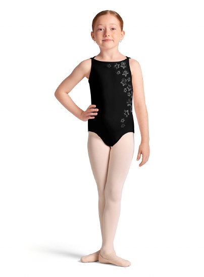 Bloch Boat Neck Camisole Leotard CL40009 12-14 BLK