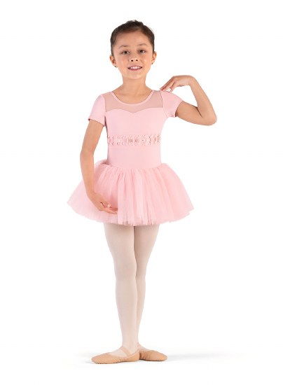 Bloch Scoop Neck Tutu Leotard CL9262 2-4 CDP