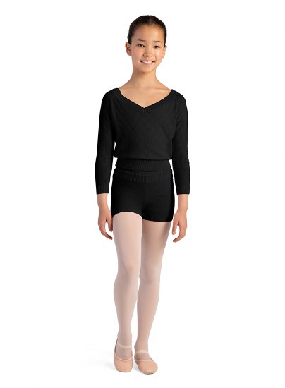 Bloch Knit Shorts CR3544 SM BLK