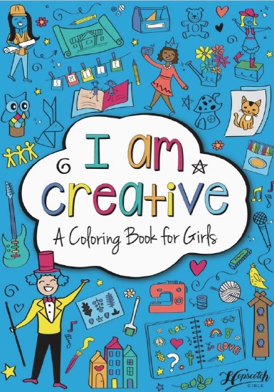 Hopscotch Girls I Am Creative Coloring Book COLORING BOOK O/S CREA