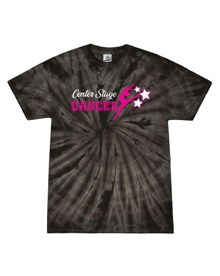 Tie Dye TShirt 1001Y-2 2-4 SPBLK