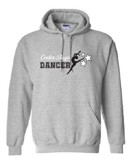 Pull Over Hooded Sweatshirt 18500A-3 XSM GREY