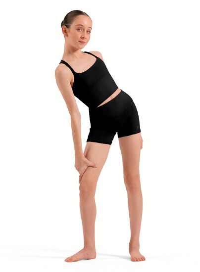 Bloch Cross Back Crop Top CZ30036 10 BLK