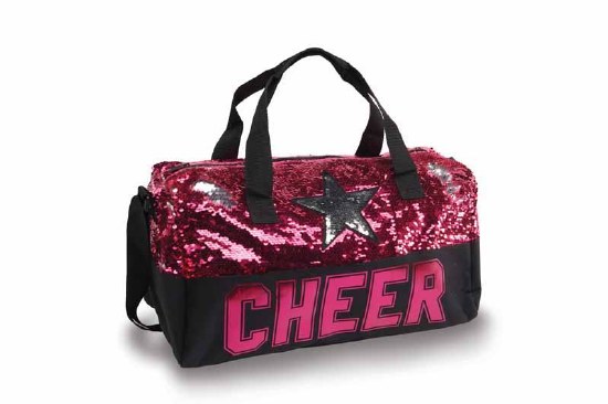 Danshuz Cheer Sequin Duffel B20526 O/S PNK