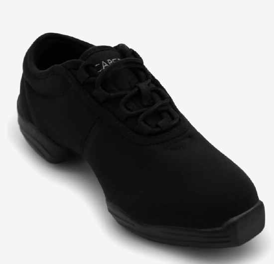 Capezio Canvas SplitSole Dansneaker DS03BLK 13
