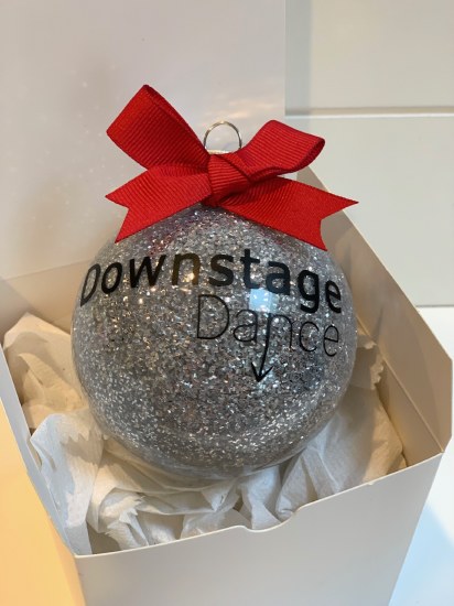 DSD Glitter Ornament DSD ORNAM O/S SIL