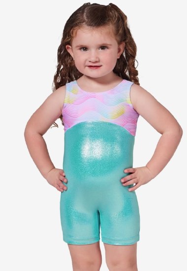 Capezio Sunset Wave Biketard F12443C 2-4 SOC