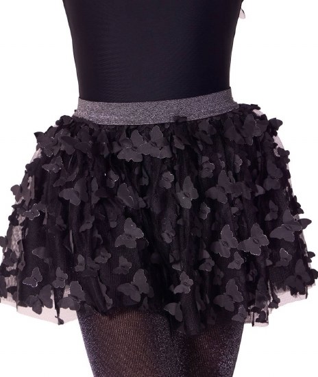 Capezio Butterfly Tutu F12576C 2-4 BLK