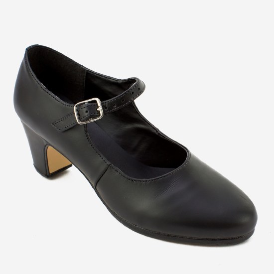 So Danca Flamenco Shoes FL12L BLK 6
