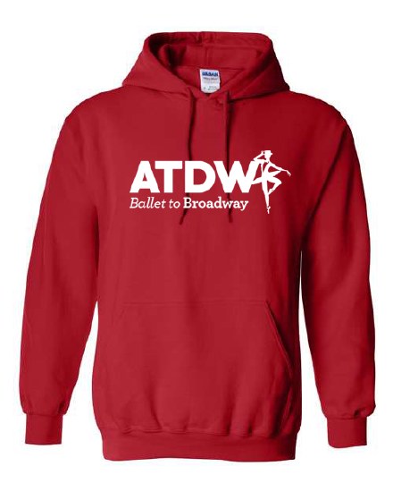 Pull Over Hooded Sweatshirt 18500A-3 SM RED