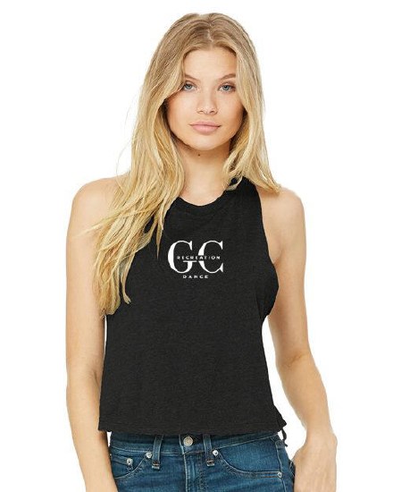 Cropped Raceback 6682A-3 SM BLK
