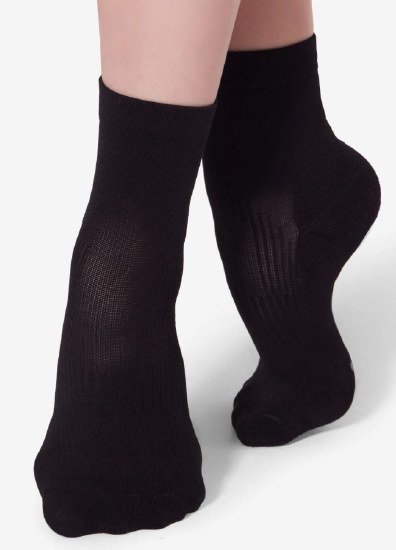 Capezio Lifeknit Sox H072 MED BLK