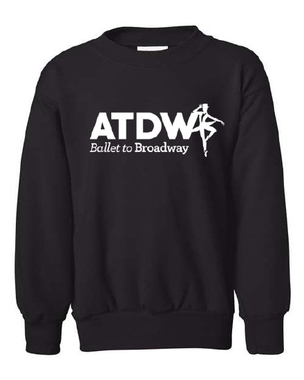 Crew Neck Sweatshirt P360A-3 SM BLK