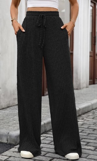 Full Time Purchase Drawstring Pants HLL2007 SM BLK