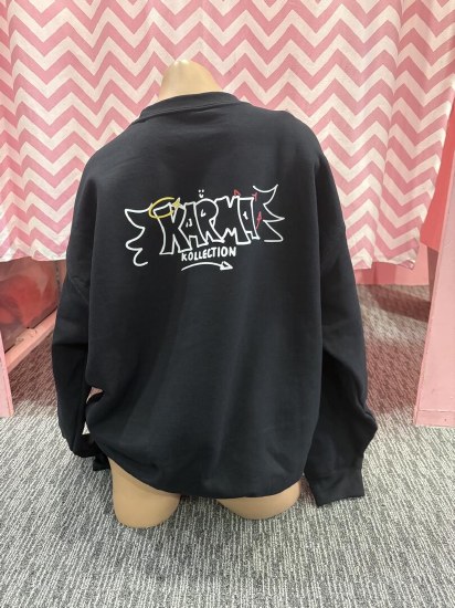 MAK Designs Karma Collection Crew Neck KC18000A XSM BLK