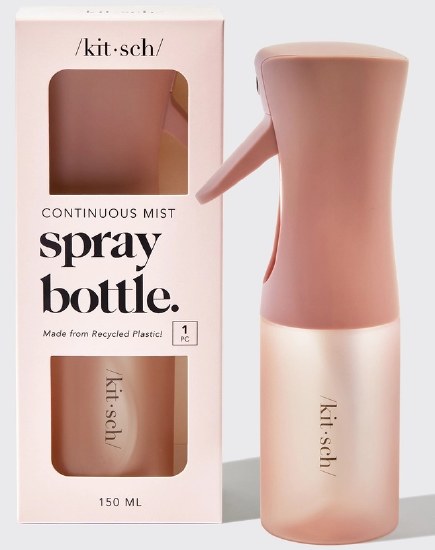 Kitsch Recylced Plastic Continuous Spray Bottle KITSCH 64808 O/S ALL