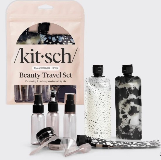 Kitsch 11 Piece Travel Set KITSCH 4352 O/S ALL