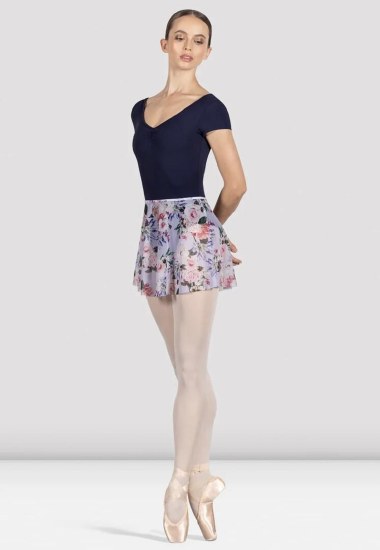 Bloch Floral Printed Skirt R0241 P/S BQT