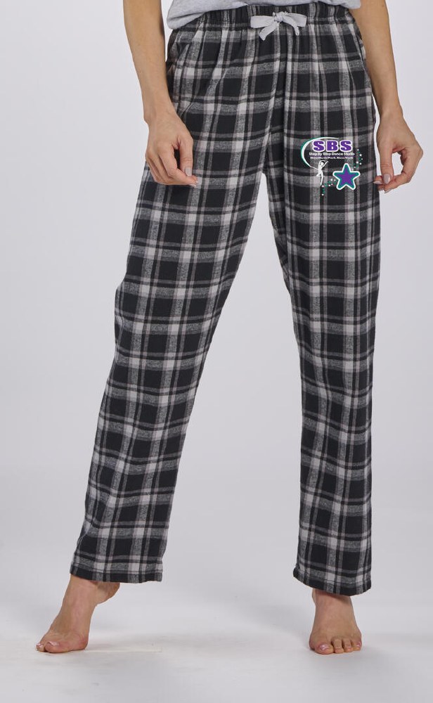 Flannel Pjama Pants BW6620A-2 XSM CBK - Applause Dancewear and Designs