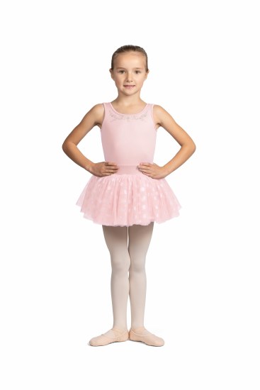 Mirella Scoop Tank Tutu Leotard M490C 12 PNK