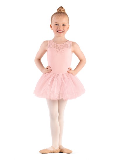 Mirella Daisy Lace Tutu Leotard M492C 2-4 PNK