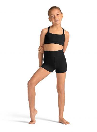 Mirella Gel Print Shorts M90006C 6-7 BLK