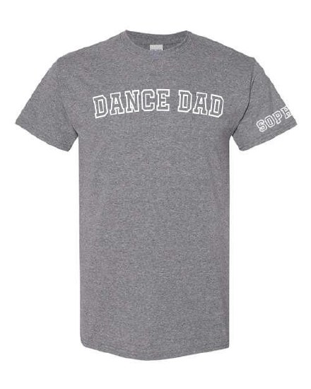MAK Designs Dance Dad T-Shirt 5000A 918 LG GRAPH