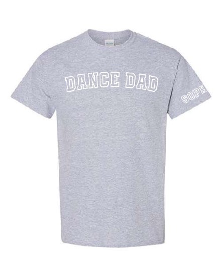 MAK Designs Dance Dad T-Shirt 5000A 918 2XL SPGRY