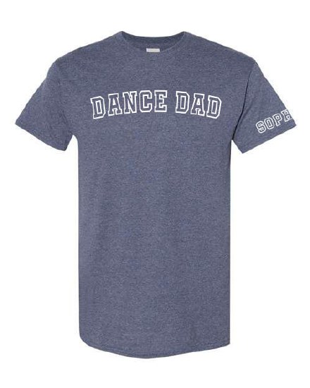 MAK Designs Dance Dad T-Shirt 5000A 918 LG HNAV
