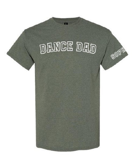 MAK Designs Dance Dad T-Shirt 5000A 918 2XL MGR
