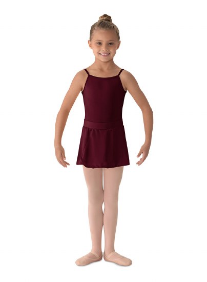 Mirella Georgette Wrap Skirt MS12CH 4-7 BUR