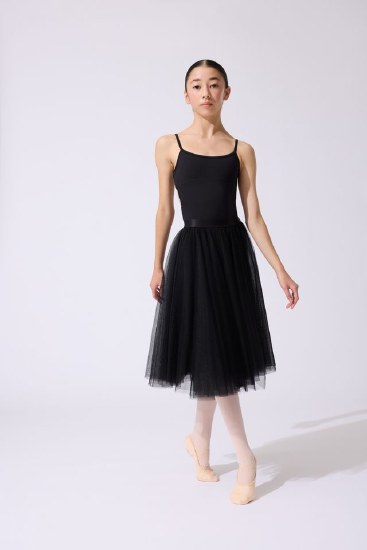 Capezio Long Tutu Skirt N280W SM BLK