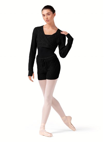 Bloch Knit Shorts R90006 XSM BLK