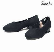 Sansha Canvas Character Shoe CS23 BLK D