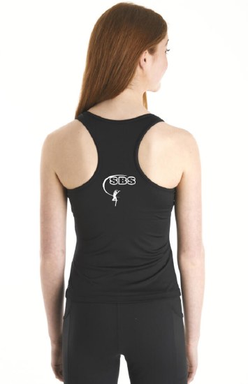 Racerback Tank 8999A-1 XSM BLK