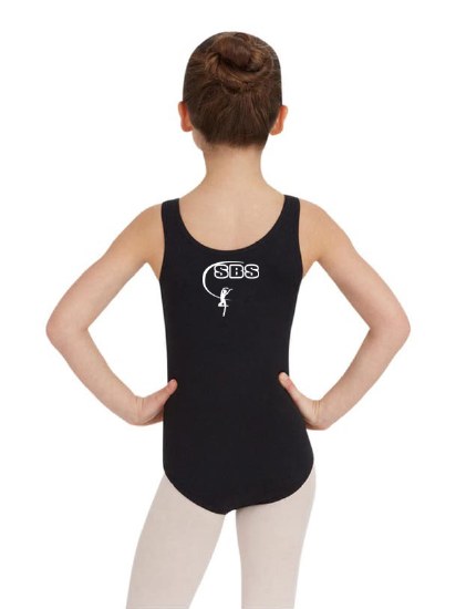 Tank Leotard 1089C-1 2-4 BLK