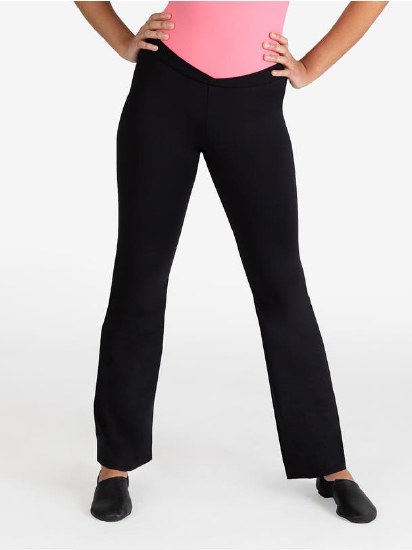 Capezio Cross Front Pant SE1052W SM BLK