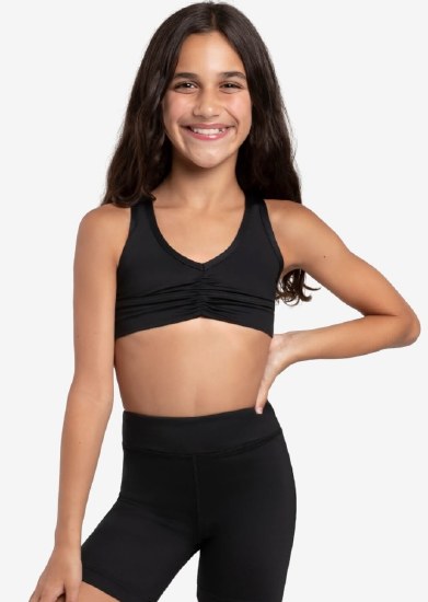 Capezio Racerback Bra Top SE2003W XSM BLK