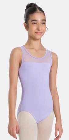 So Danca High Neck Leotard with Keyhole Back SL128 6-7 LIL