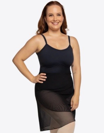 So Danca Wrap Skirt SL234 MED BLK