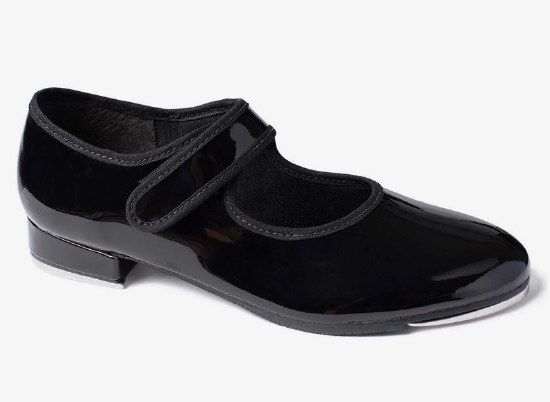 So Danca Velcro Tap Shoe TA38 3 BLK