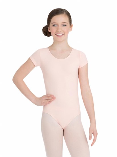 Capezio Short Sleeve Leotard TB132C 6-7 BPK