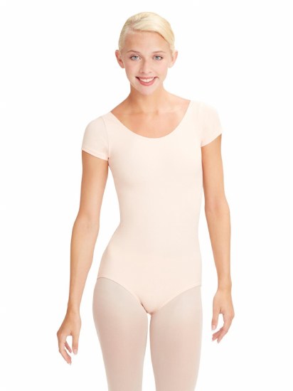 Capezio Short Sleeve Leotard TB133 XSM BPK