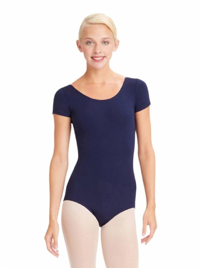 Capezio Short Sleeve Leotard TB133 SM NAV