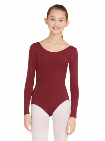Capezio Long Sleeve Leotard TB135 MED MAR